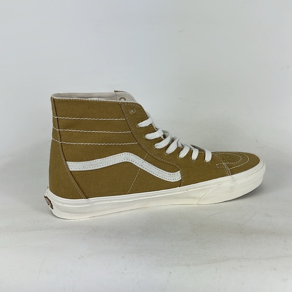 New Vans eco therapy tan white Khaki sk8 hi top athletic sneakers men’s size 12 - Picture 3 of 9